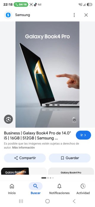 Samsung Galaxy Book4 15.6 i5 512GB