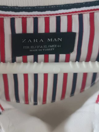 Polo Zara estampado náutico Talla xl