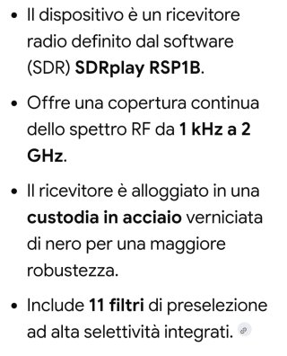 Ricevitore SDRplay RSP1B 1kHz-2GHz