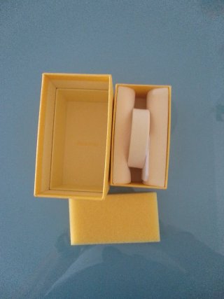 Scatola Swarovski Gialla per Gioielli