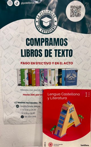 Libro de Lengua 1o ESO SANTILLANA
