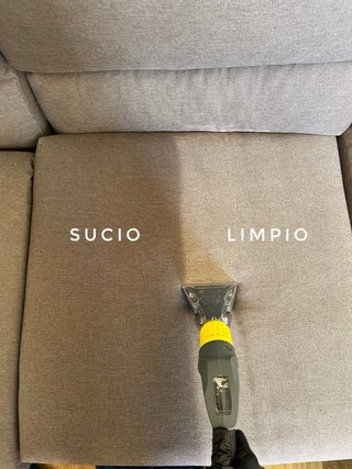 Negocio de limpieza de tapizados
