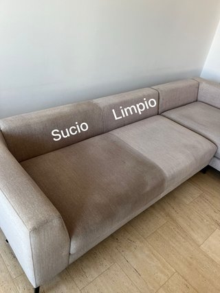 Negocio de limpieza de tapizados