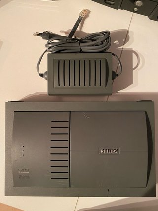 Consola Philips CD-i 450 Negra/Gris LEER
