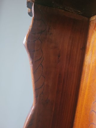 Piedistallo Legno Antico Anni '50