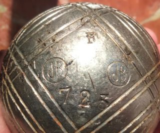 4 palline da bocce professionali JBJB 75 730 77 725
