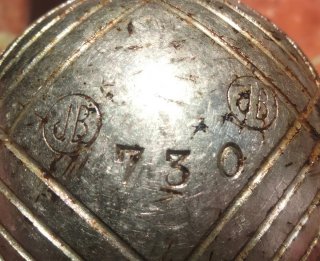 4 palline da bocce professionali JBJB 75 730 77 725