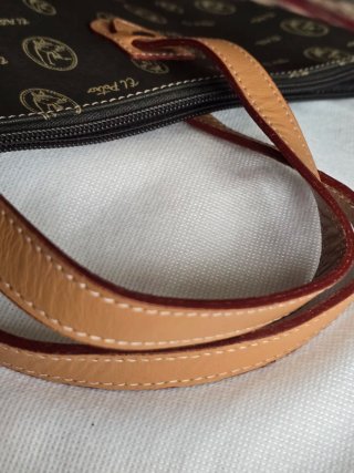 Bolso El Potro Marrón y Dorado