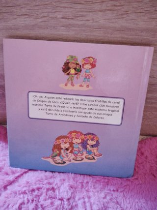 Libros cuentos Salvat tarta de fresa strawberry