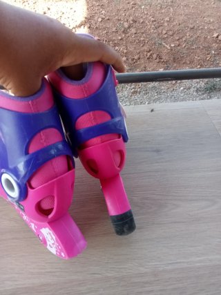 Patines infantiles rosas y morados Oxelo
