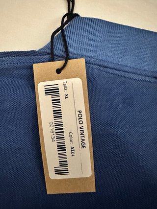 Polo BESO BEACH  azul índigo clásico