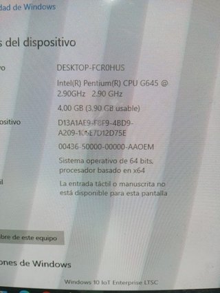 Ordenador Sobremesa Medion T194