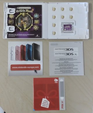 Professor Layton and the Miracle Mask 3DS - Pal UK