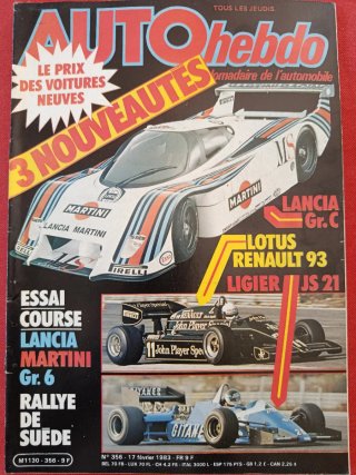 Revista Auto Hebdo 356