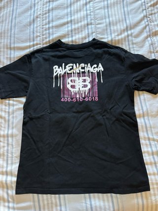 Camiseta Balenciaga Negra Talla M