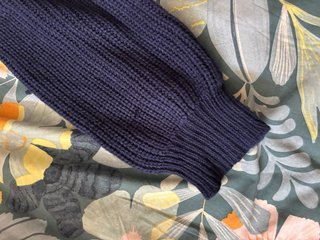 Jersey corto azul con lazada
