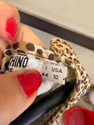 Abito Moschino fantasia leopardata
