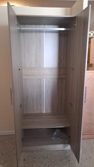 Armario 2 puertas madera