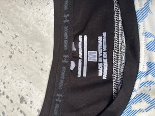 Camiseta Under Armour azul y blanco