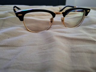 Ray-Ban Clubmaster Plegables Negro/Dorado