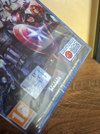PS4 Avengers Marvel Nuovo Sigillato ITA