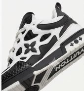 Louis Vuitton LV Skate Zapatillas Negras y Blancas
