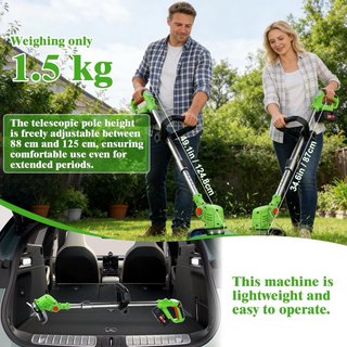 Cortacésped Eléctrico 21V con Batería SIN ESTRENAR