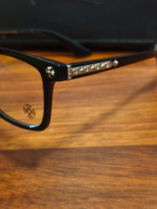 Gafas Chrome Hearts Negras y Plateadas