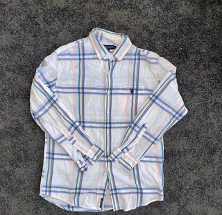 Camisa Polo Assn. Cuadros Multicolor
