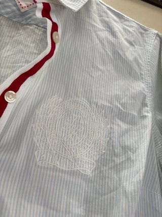 Camicia Tommy Hilfiger righe azzurre