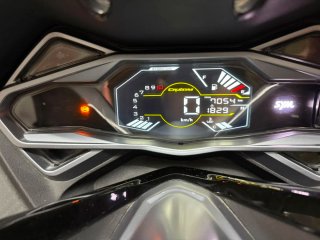SYM Cruisym 125 ABS Maxi Scooter Gris/Blanco