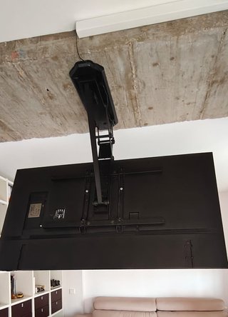 Soporte TV Motorizado Techo/Pared 32-70