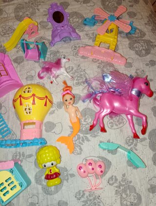 giochi castello mongolfiera sirenetta pegaso nuovi
