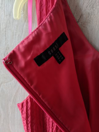 Abito Coast Fucsia Cerimonia EU 38 con cintura