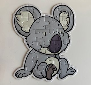 Lote 4 puzzles: 2 Disney, koala y tortuga