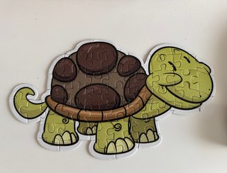 Lote 4 puzzles: 2 Disney, koala y tortuga