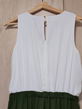 Mono Fórmula Joven blanco y verde Talla 40