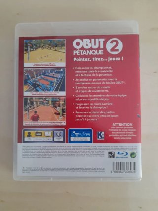 Precintados. Lote 2 Juegos PS3 Obut Petanca