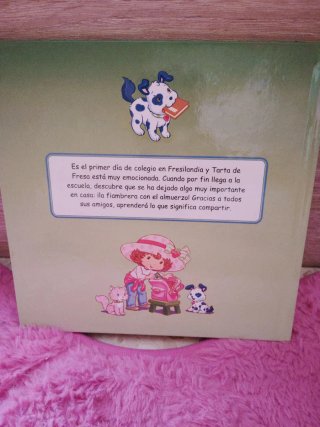 Libro tarta de fresa va a la escuela strawberry