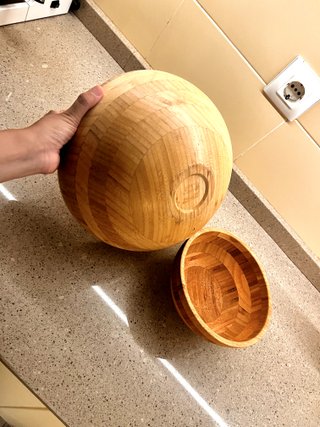 2 Ensaladeras IKEA Bambú BLANDA MATT