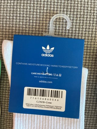 Pack 3 pares calcetines Adidas nuevos
