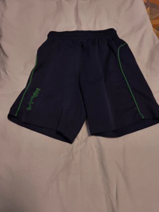 Chándal corto T14 EPLA azul y verde