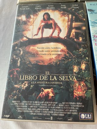 Lote 7 Películas VHS Clásicas Disney y Más