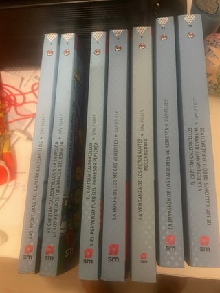 Libros capitan calzoncillos
