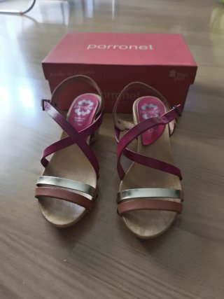 Sandalias Porronet Cuña Mujer