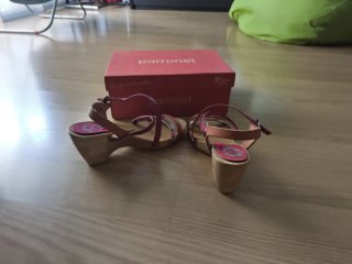 Sandalias Porronet Cuña Mujer