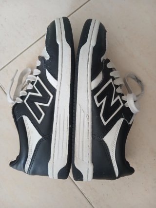 Tênis New Balance 480 Preto e Branco Tamanho 38
