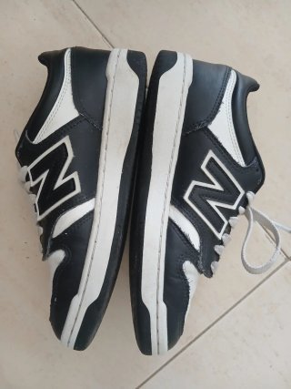 Tênis New Balance 480 Preto e Branco Tamanho 38