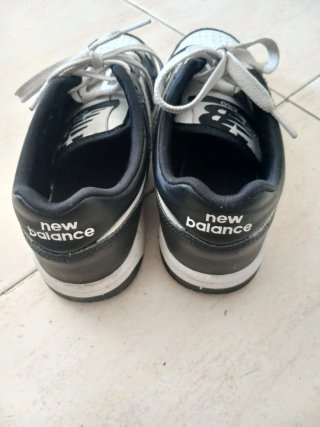 Tênis New Balance 480 Preto e Branco Tamanho 38