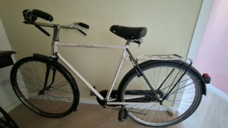 Bicicleta Clásica Vintage Blanca